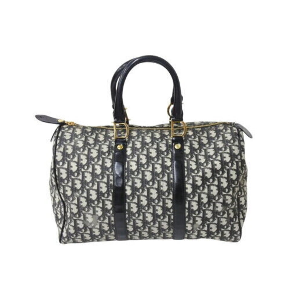 Christian Dior Handbag BO Trotter Speedy Black Galliano Period